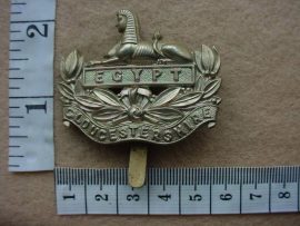 2434 Gloucestershire Regiment cap badge (Ref. BBA 202)