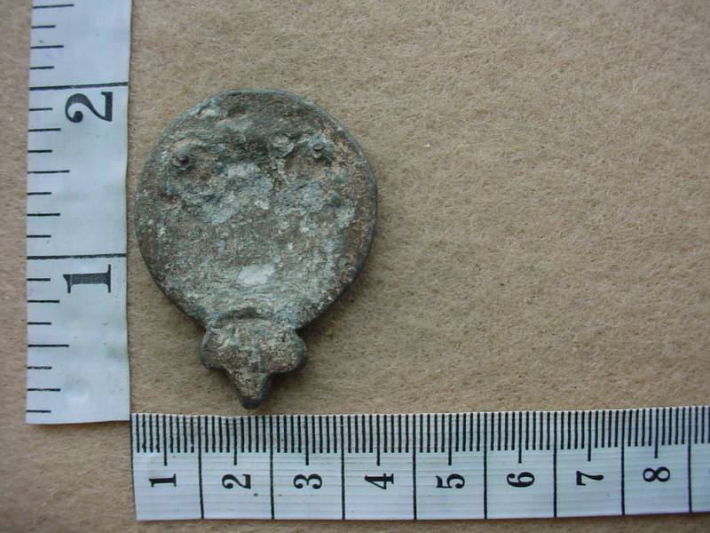 2596 Bedford Regiment horse brass badge (BBA 01) - Image 2