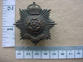 2460 Hampshire Regiment Officers cap badge (Ref. BBA 217)