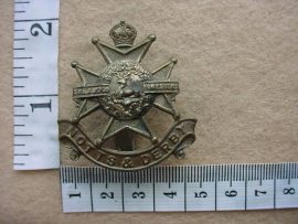 2479 Nottinghamshire and Derbyshire Regiment (Sherwood Foresters) cap badge (Ref. BBA 231)