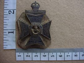 1908 King's Royal Rifle Corps cap badge (Ref. BBA 241)