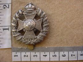 10619 Rifle Brigade (Prince Consort's Own) cap badge (Ref. BBA 249)