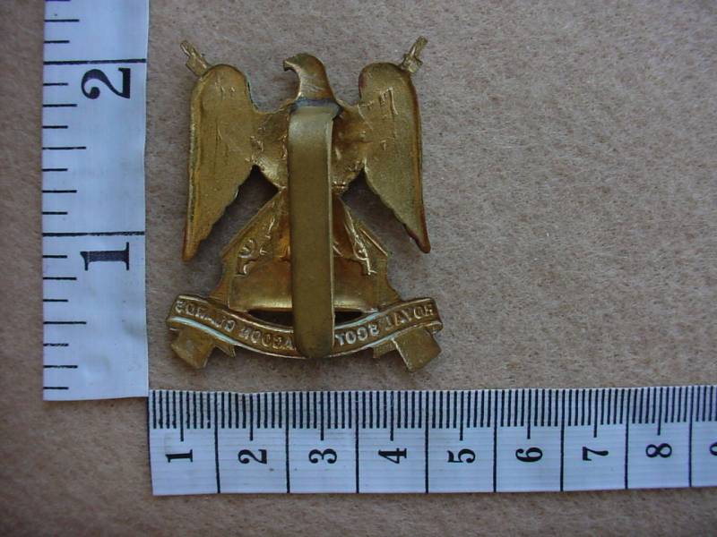 1860 Royal Scots Dragoon Guards cap badge (Ref. BBA 80 variation) - Image 2