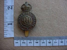 1863 7th Queens Own Hussars cap badge (Ref. BBA 83)