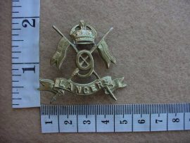 1868 9th Lancers cap badge (Ref. BBA 86)