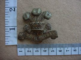 1871 10th Royal Hussars cap badge (Ref. BBA 90)