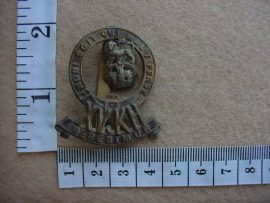 1872 15th (Kings) Hussars cap badge (Ref. BBA 91)