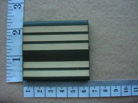 2704 Belgian Army Sergeant Major rank badge (Ref. Army Belgium)