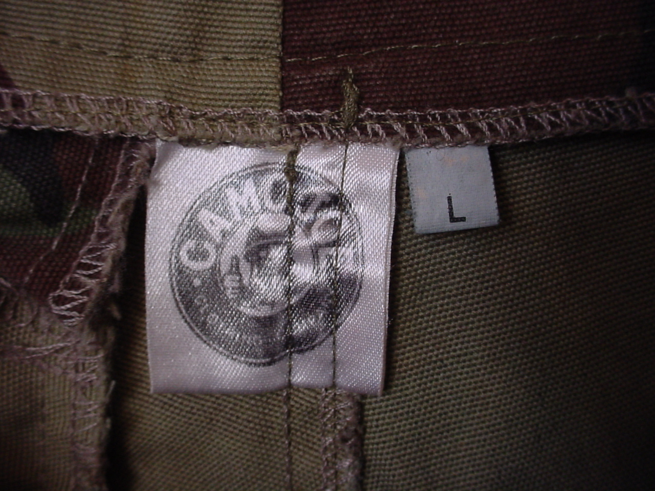 7296 Bophuthatswana Army camouflage trousers, Size Large - Image 3