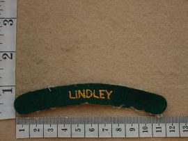 10183 Lindley Commando shoulder title, 1st pattern (C1087)