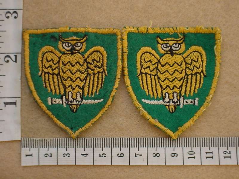 10192 Wynberg Commando arm flashes, facing pair (C1125)