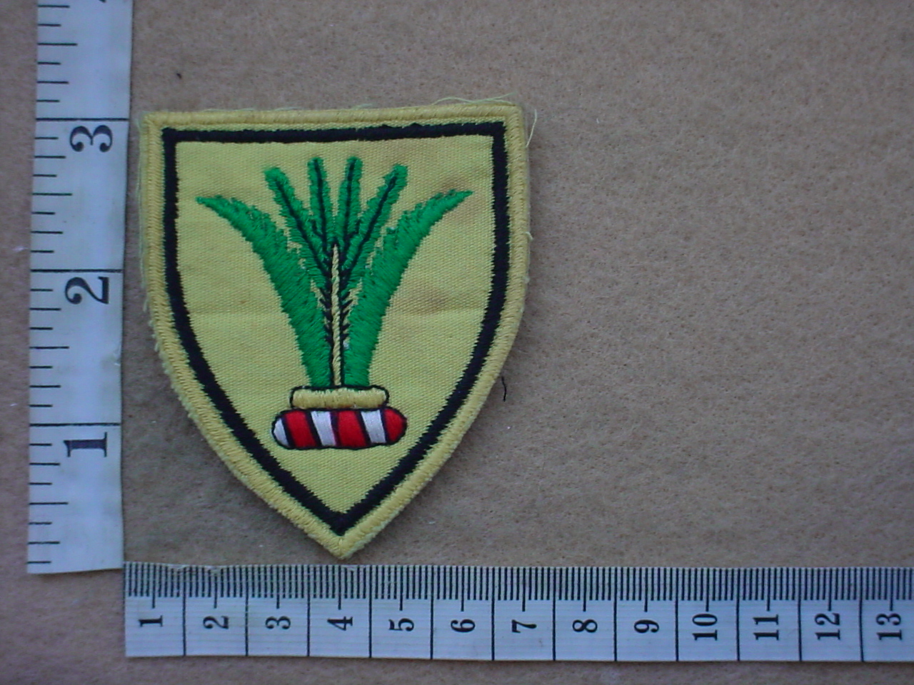 2193 South West Africa Sector 10 Headquarters arm flash (C1128)