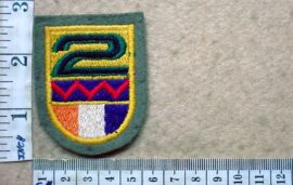 2166 2 South African Infantry arm flash, 1st pattern (C1131)