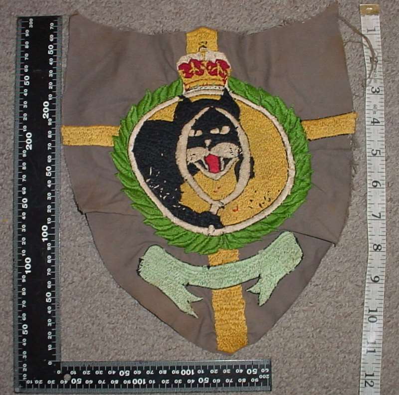 6099 South African Air Force 40 Squadron jacket patch, WW2 (C213) - Image 2