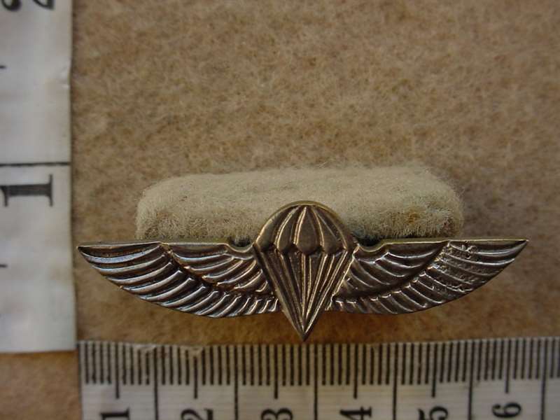 7176 SA Hunter Group mess dress parachute wings Original wings (Ref. C292)