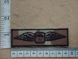 8913 South African Army Parachute Instructor wings, Recce Combat Dress (C334)