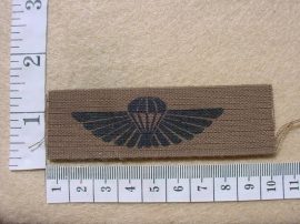 2109 South African Army Air Supply Instructor parachute wing, Air Dispatcher (DW1 9 34)