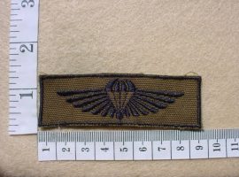 2110 South African Army Air Supply Instructor parachute wings, Air Dispatcher (DW1 9 34)