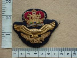 10002 Royal Rhodesia Air Force cap badge, Officers (C415)