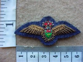 1966 Rhodesia Air Force Pilot wing, mess dress (C433)