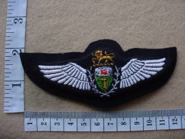 1968 Rhodesian Air Force Pilot wings (C435)