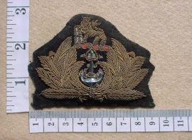 1761 South African Navy cap badge, Officers (C49)