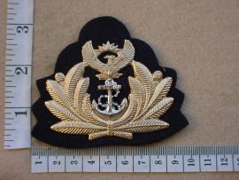 10478 SA Navy Officers cap badge (Ref. C49)