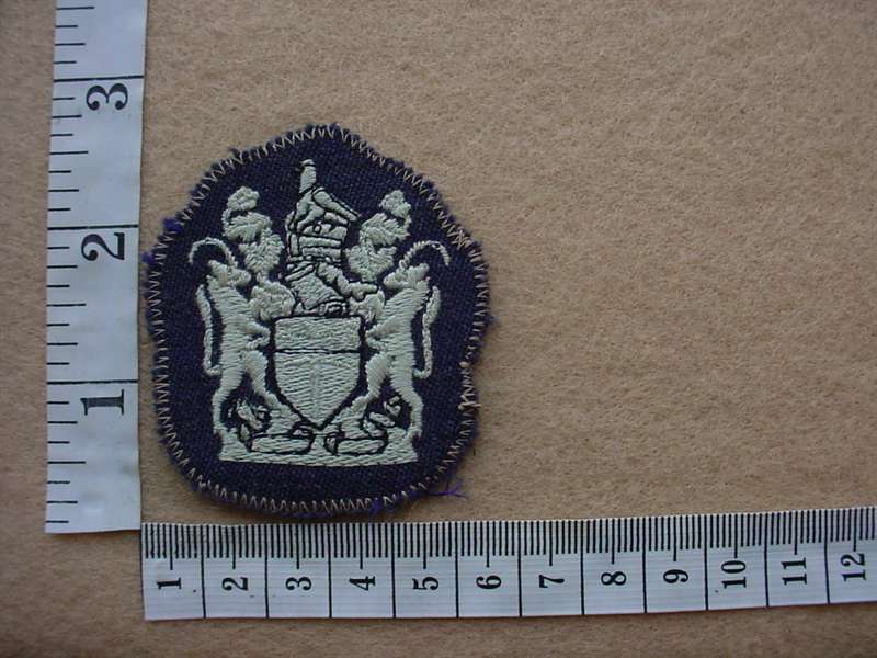 1983 Rhodesian Air Force Warrant Officer Class 1 rank badge (DW2 363)
