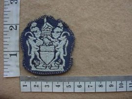4863 Rhodesian Air Force Warrant Officer Class 1 rank badge (DW2 363)