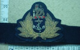 10836 South African Navy cap badge, Officers (C49)