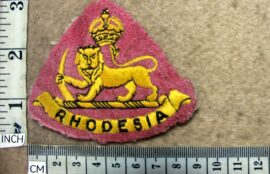 10113 Southern Rhodesia Army Staff Corps blazer badge (C547)
