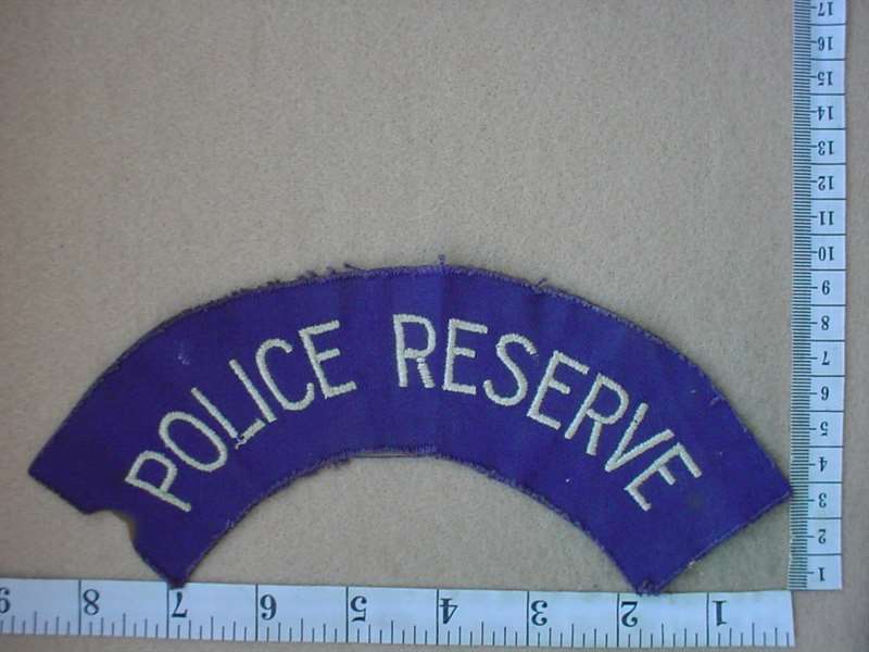 10020 BSAP Reserve shoulder title (C557)