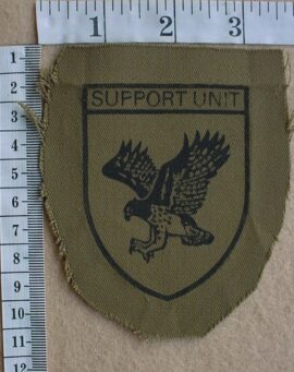 2020 Rhodesian British South Africa Police Support Unit arm patch, 2nd pattern (C616)
