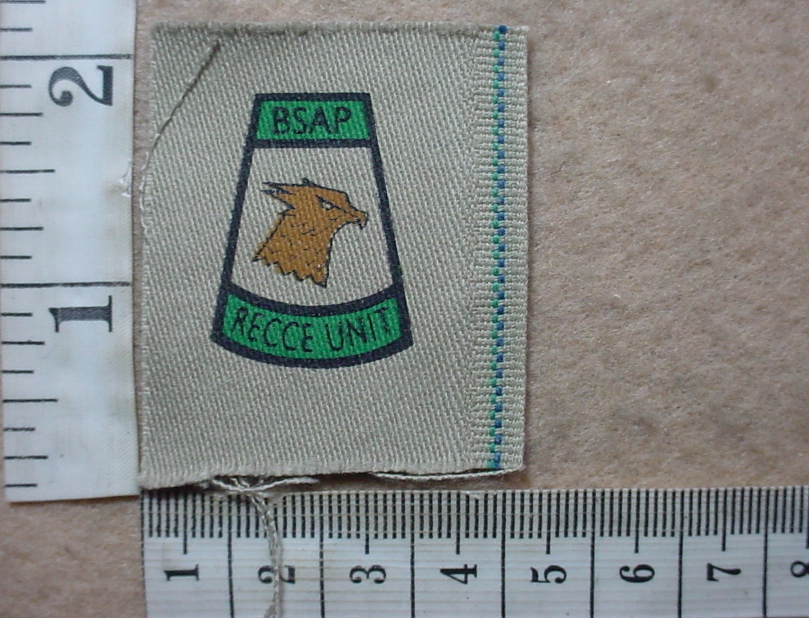 10087 Rhodesian British South Africa Police Reconnaissance Unit cap badge (C640)