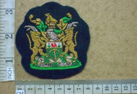 2043 Rhodesian Army Regimental Sergeant Major rank badge, Greens Dress (C680)