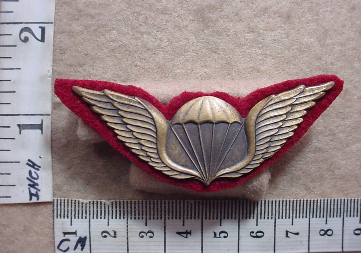 8219 Transkei Army parachute wings, Special Forces, Other Ranks (C740)