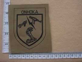 2238 SWA Police Koevoet Onhoka arm flash (Ref. C923)