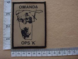 2239 Koevoet Omanda Ops K arm flash (Ref. C924)