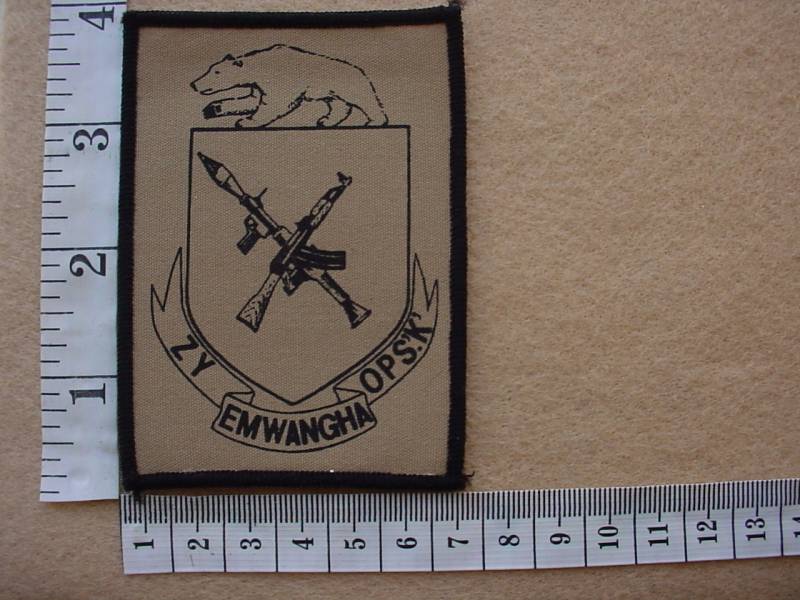 2243 SWA Police Koevoet Emwangha Ops K arm flash (Ref. C929)