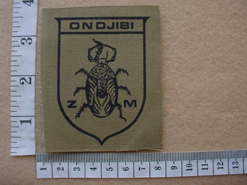 2251 SWA Police Koevoet Ondjibi arm flash, Call Sign ZM (C937)