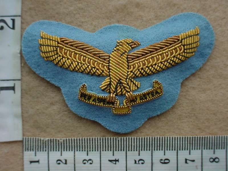 9585 SA Air Force Officers cap badge, Colonels and Brigadiers (C94)