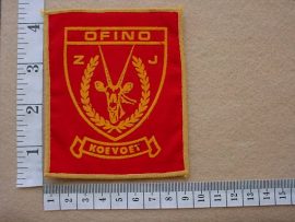2264 SWA Police Koevoet Ofino arm flash, Call Sign ZJ (Ref. C953)