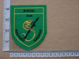 2268 SWA Police Koevoet Kavango Sizava arm flash, Call Sign Z4N (Ref. C963)
