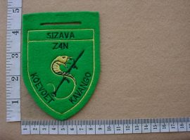 2270 SWA Police Koevoet Kavango Sizava arm flash, Call Sign Z4N (C964)