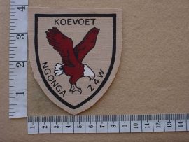 2282 SWA Police Koevoet Ngonga arm flash, Call Sign Z4W (Ref. C994)