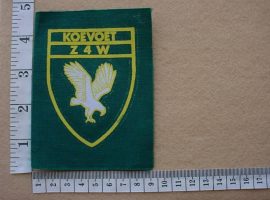 2283 SWA Police Koevoet arm flash, Call Sign Z4W (Ref. C998)