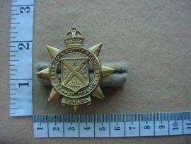 2724 Canadian West Nova Scotia Regiment cap badge (CA B158)