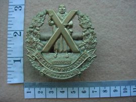 2725 Canadian Cameron Highlanders of Ottawa (Machine Gun) cap badge (CA SRB419)