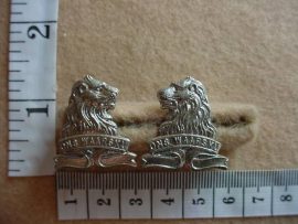 515 Regiment De la Rey collar badges (Ref. CO1018 & 1019)