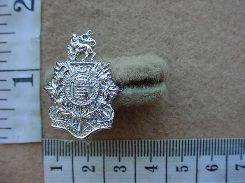 8457 South African Admin Service Corps collar badge, mess dress (CO1064)